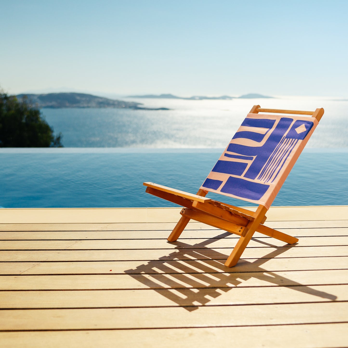 2-PIECE CHAIR - AHOY BLUE